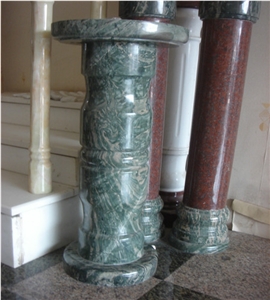 Green Marble Balustrade