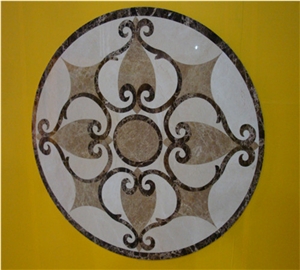 Light Empedaor Waterjet Medallion