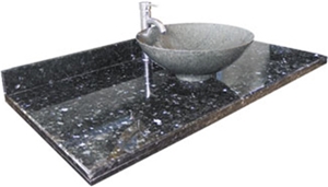 Mistic Blue Granite Vanity Top