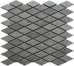 Prismatic Grey Granite Mosaic Tile