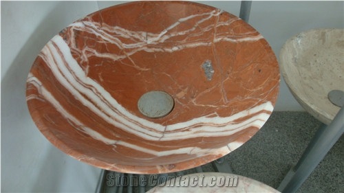 Rosso Alicante Wash Basin