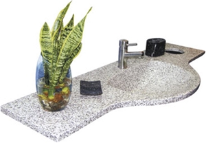 White Granite Vanity Top