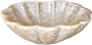 Yellow Onyx Wash Basin