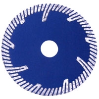 Small Deep Teeth Turbo Blade for Granite