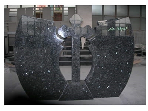 Blue Pearl Headstone Blue Pearl Headstone