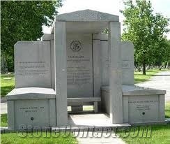 Grey Granite Mausoleum
