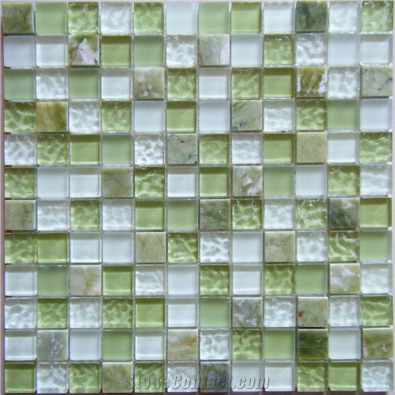 Natural Stone Mosaic/Glass Mosaic