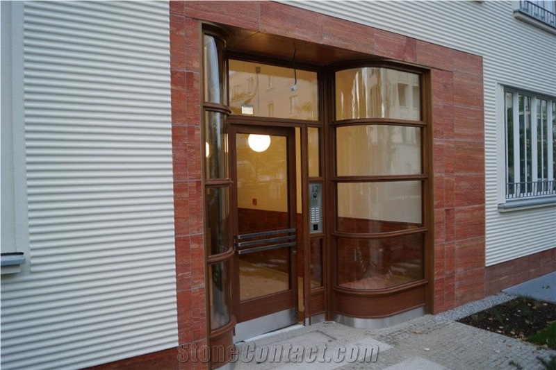 Persian Red Travertine Project