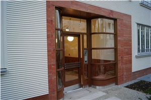 Persian Red Travertine Project