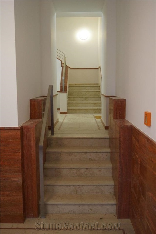 Persian Red Travertine Project