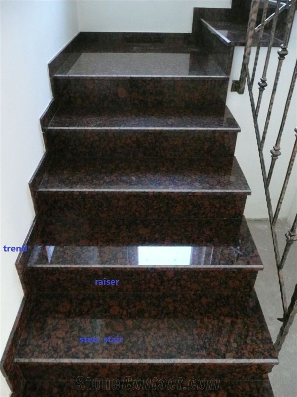 Tan Brown Granite Steps