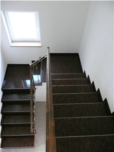 Tan Brown Granite Steps