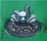 Magnolia Denudata Water Feature Fountain, G654 Black Granite Water Features