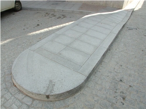 Grey Quintana Granite Cobble, Pavers, Quintana Grey Granite