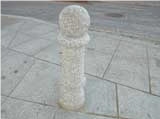 White Amanecer Granite Urban Furniture and Bench, Amanecer White Granite