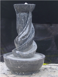 Black Marble Small Size Fountain