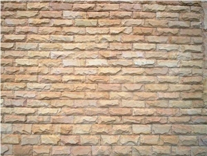 Mushroom Walling, Red Slate Mushroom Wall