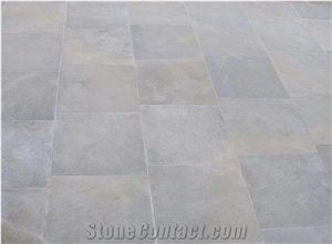 French Limestone Blocks Grey Blue "Olive Leaf"