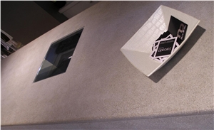 French Limestone Grey Color (Pierre De Limeyrat) Kitchen Countertop