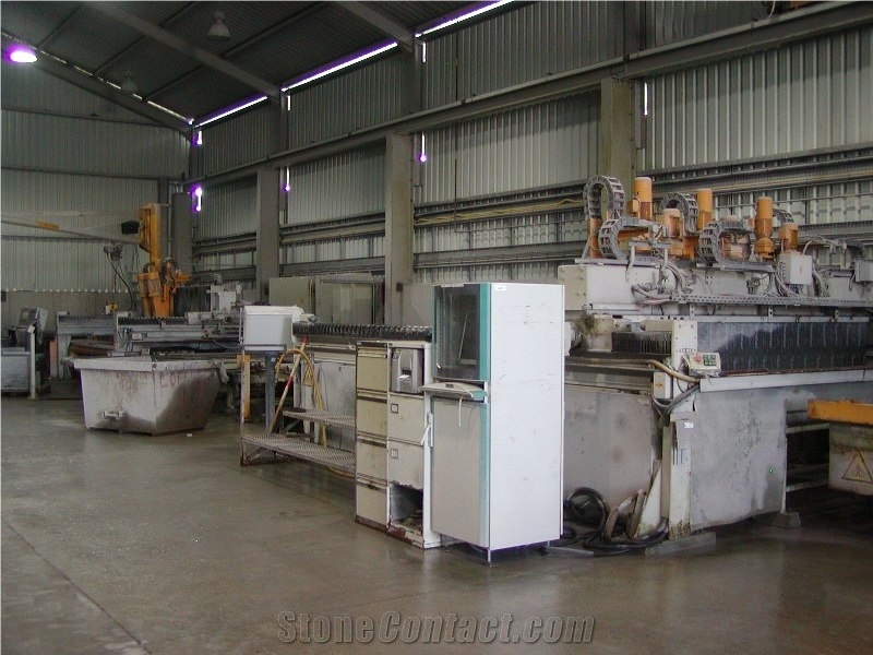 Stone Sawing Production Line for Slabs to Tiles