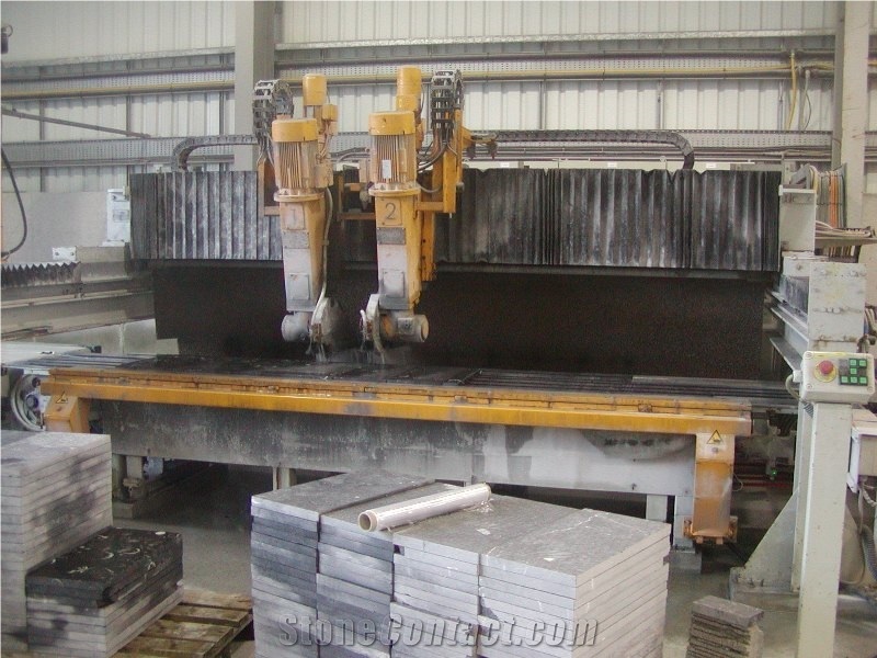 Stone Sawing Production Line for Slabs to Tiles