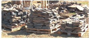 Irregular Tiles, Grey Basalt Flagstone