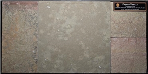 French Vanilla Random Pattern (paver), Beige Slate