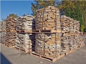 Gold Quartzite Patio / Landscaping Stone, Yellow Quartzite Flagstone