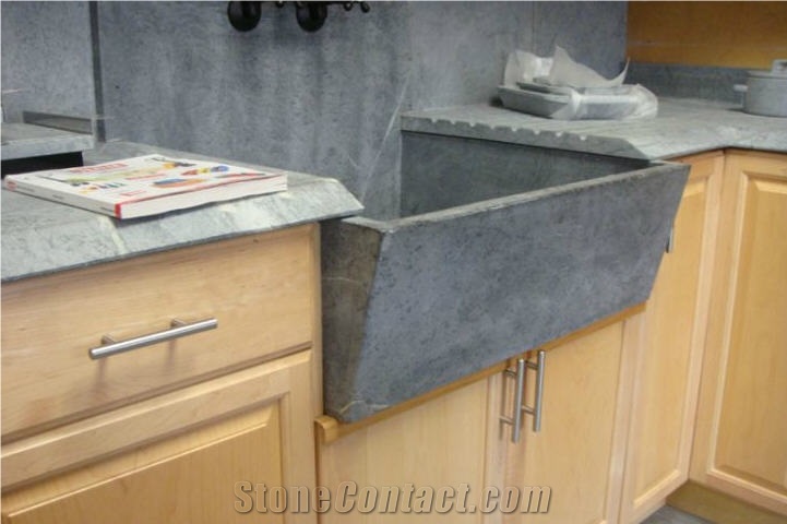 Soapstone Sinks, Brazilian Night Black Soapstone