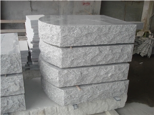 G603 Polished Tombstone, G603 Grey Granite Tombstone