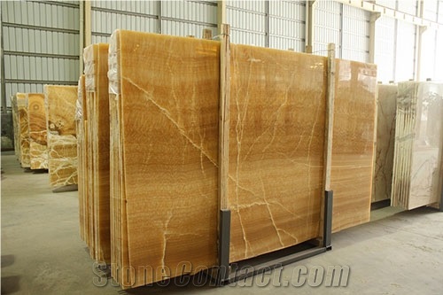 Honey China Onyx Slabs