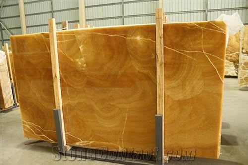 Honey China Onyx Slabs