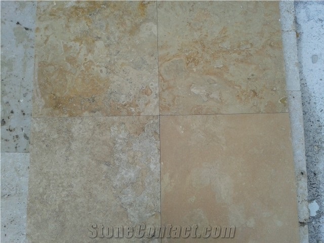 Coloured Travertine, Turkey Beige Travertine Slabs & Tiles