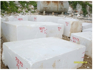 Pure White Marble, Crystal White Viet Nam Marble B, Crystal White Viet Nam Marble Block
