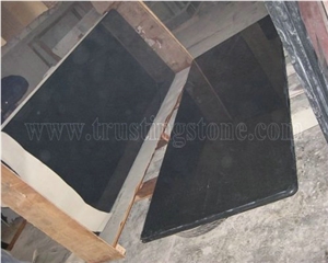 Shanxi Black,Chinese Black,China Nero Assoluto,Absolute Black Granite Countertop Kitchen Top