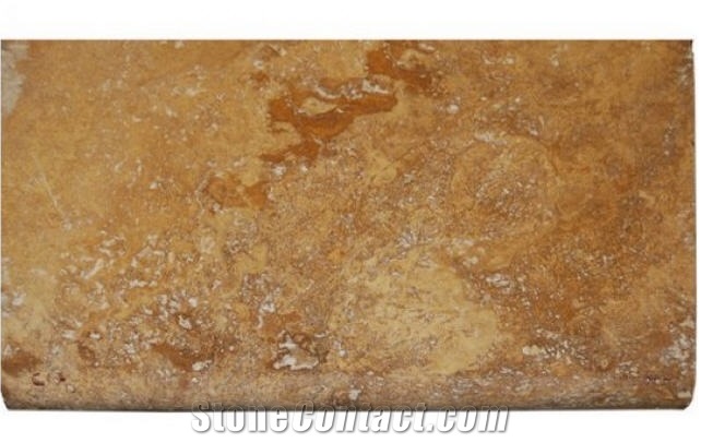 Travertino Toscano Noce Coping, Brown Travertine Pool Coping