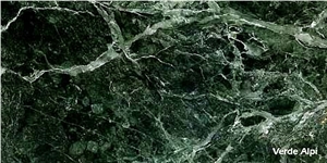 Verde Alpi Marble Slabs, Italy Green Marble