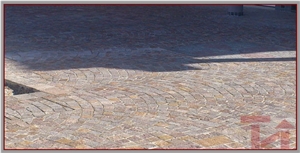 Golden Slate Landscaping Stones, Pavements, Radibush Golden Yellow Slate