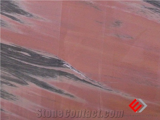 Flamingo Pink, Babarmal Pink Marble Slabs