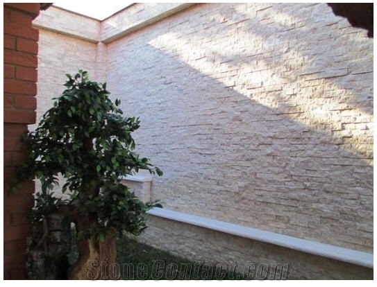 Travertine Exterior Wall Cladding, Beige Travertine Wall Cladding