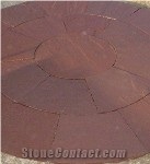 Agra Red Sandstone Circle