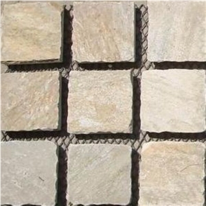 Natural Stone Slate Mosaic Tile