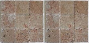 Scabas Tumbled Travertine, Travertine Slabs Scabas Tumbled Travertine, Travertine Slabs