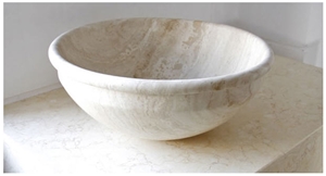 Giallo Atlantide Wash Basin, Yellow Limestone