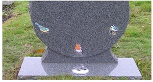 Headstones, Grave Marker, Gravestones & Cemetery M, G654 Grey Granite