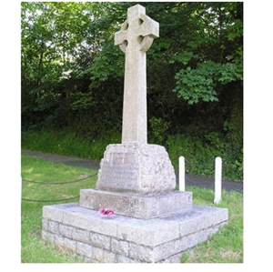 War Memorials, White Granite Monument, Tombstone