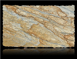 Golden River Granite Slabs, Brazil Yellow Granite Golden River Granite Slabs, Brazil Yellow Granite