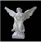 White Granite Statue