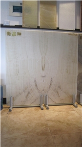 Light Green Vein Onyx Slab