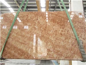 Red Marble Polish Slab Tile